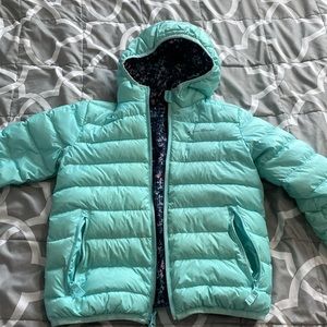 Eddie Bauer Girls Puffer Jacket size XS 5/6